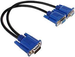 VGA -> 2x VGA Y-Adapterkabel