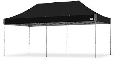 E-Z UP | Faltzelt | 6x3m | schwarz
