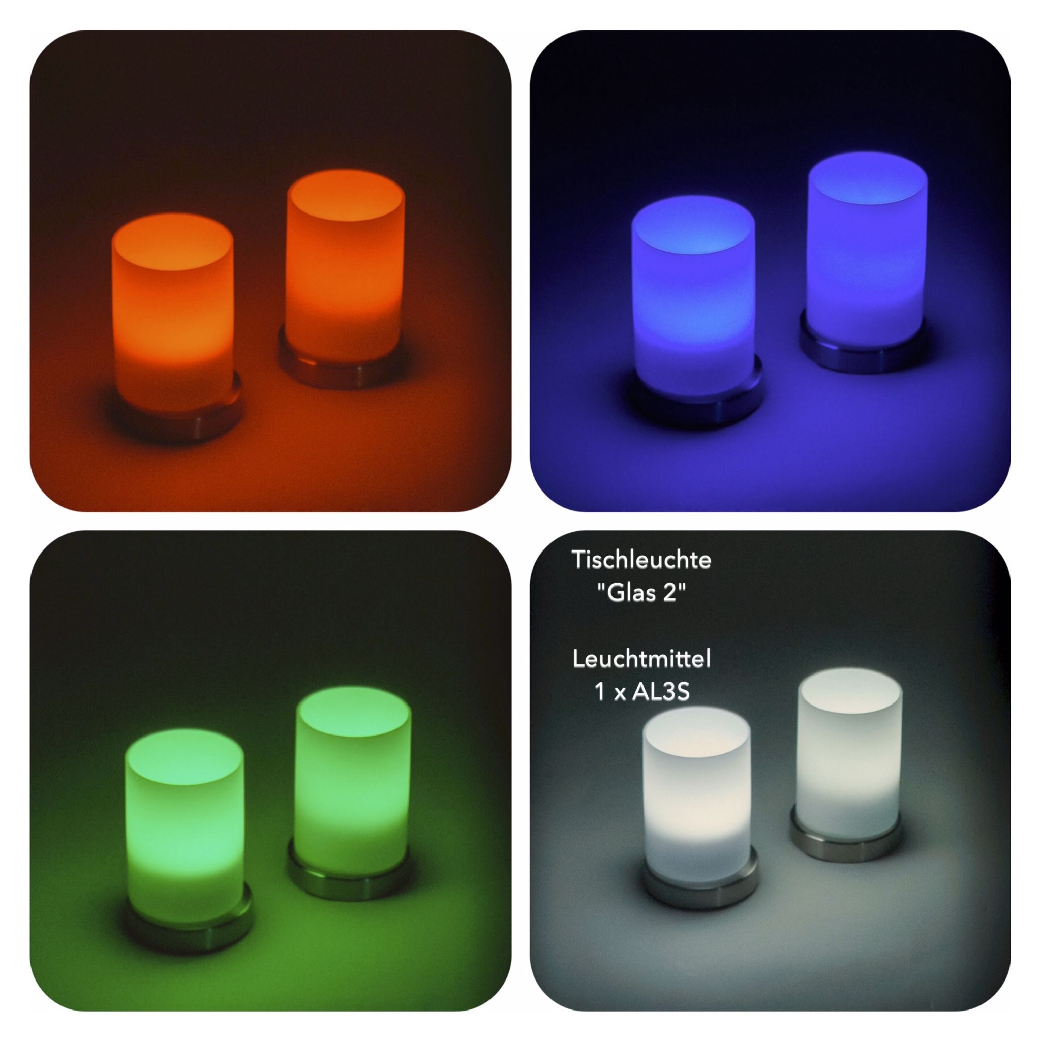 eventLED | Tischleuchte | Glas 2