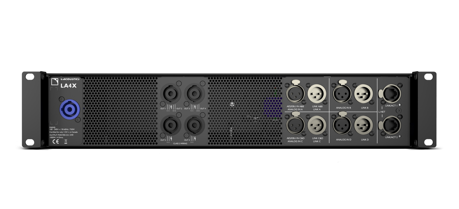 L-Acoustics | LA4X | 4-Kanal-Endstufe
