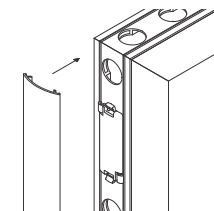 Aluvision | Omni-55 Coverprofil | 496mm | gerundet