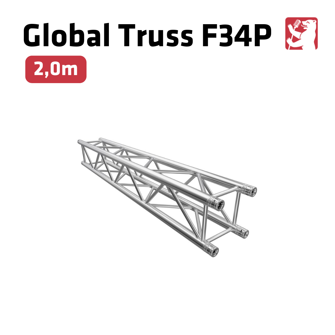Global Truss | F34P | 2m | Alu