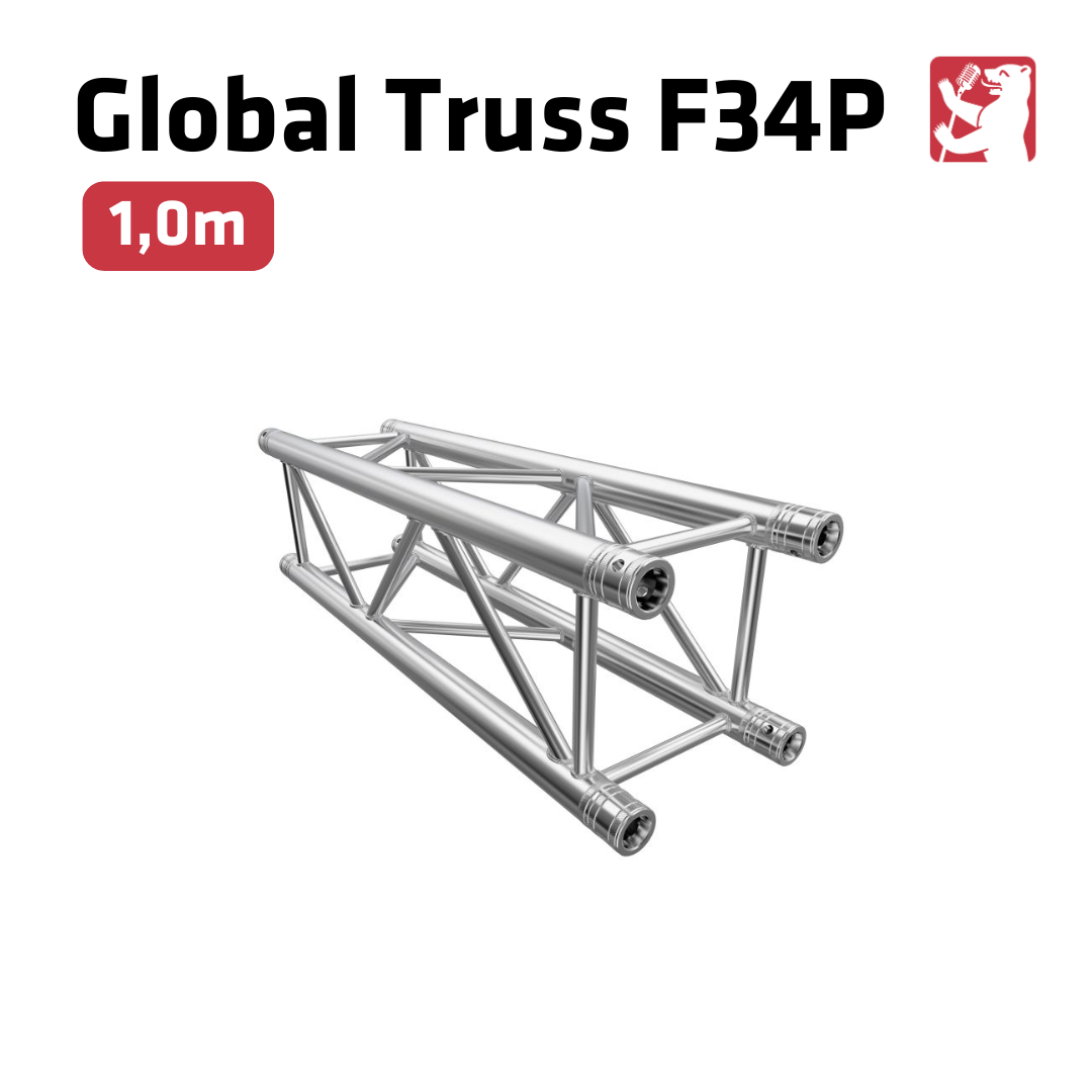 Global Truss | F34P | 1m | Alu