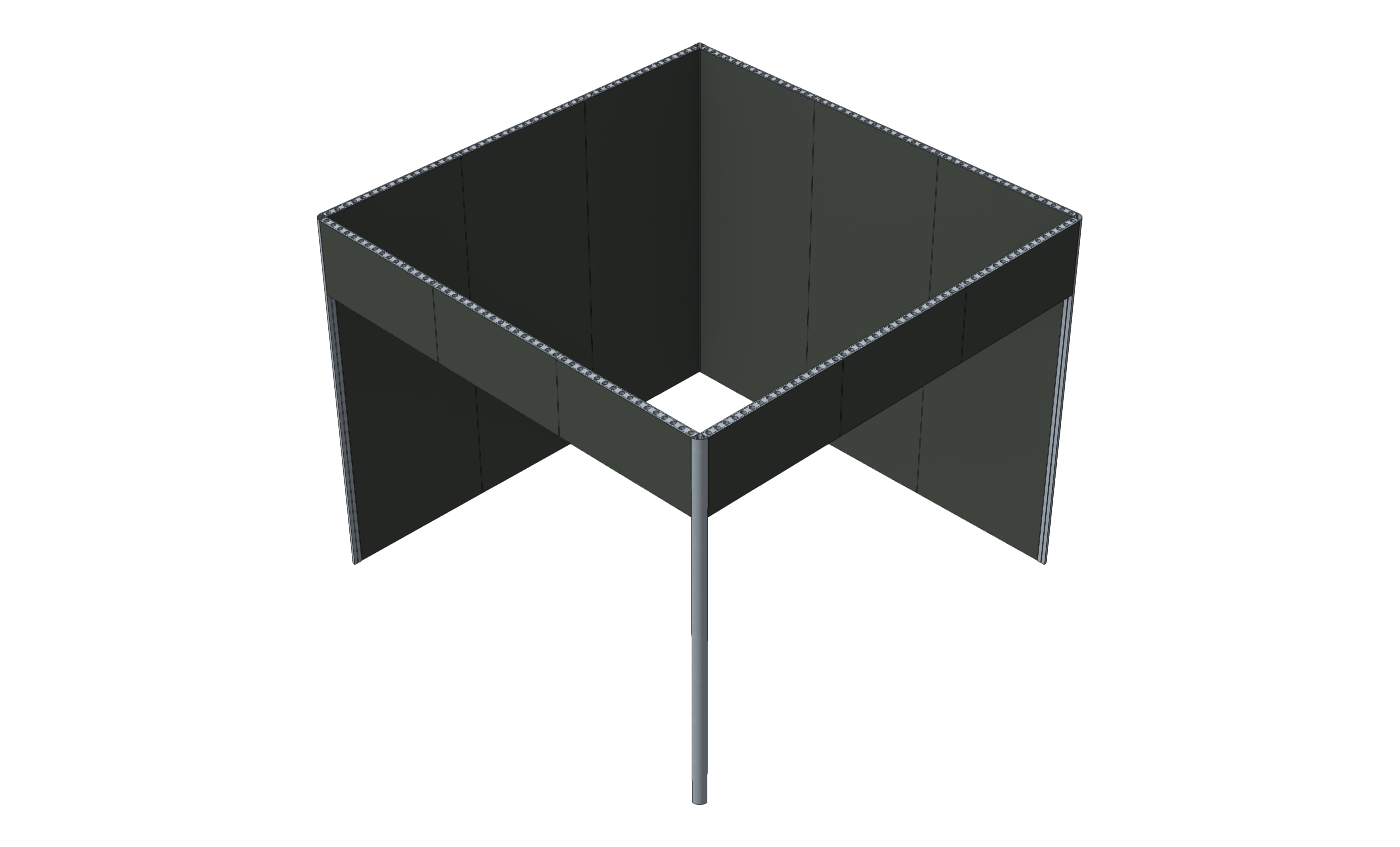 Messestand PURE L | 3m x 3m x 2,5m