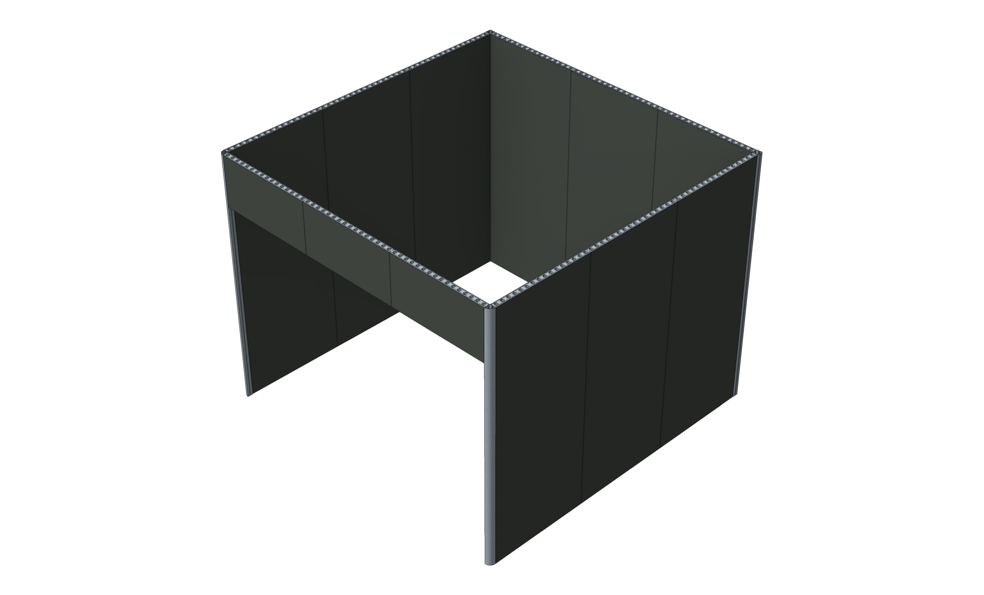 Messestand PURE U | 3m x 3m x 2,5m
