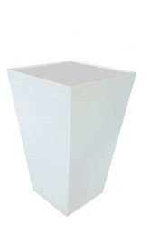 eventLED | Stehtisch "Conic" | 110x70x70cm | weiß