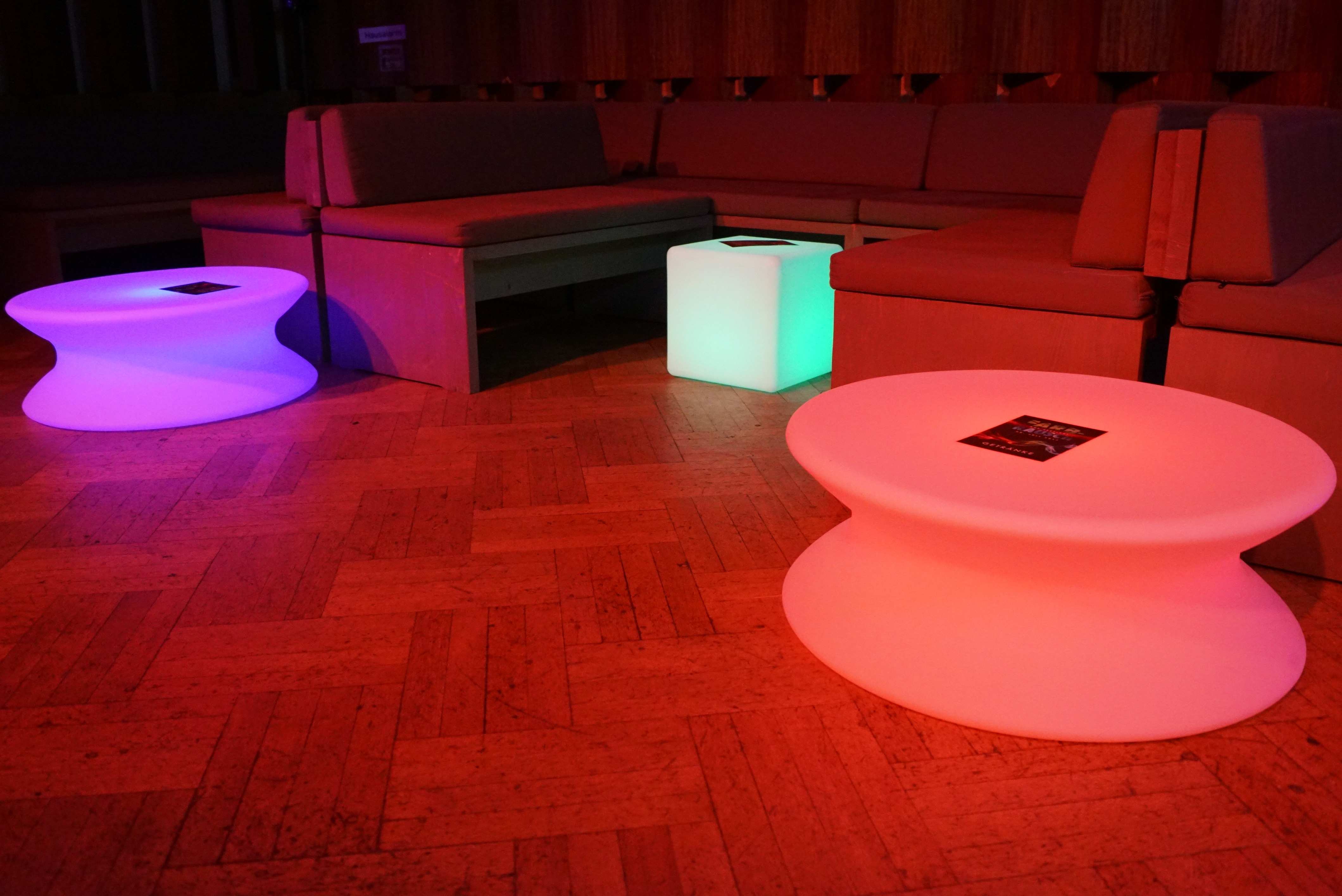 Loungetisch "Mojo" Akku RGB IR | 40x80cm |