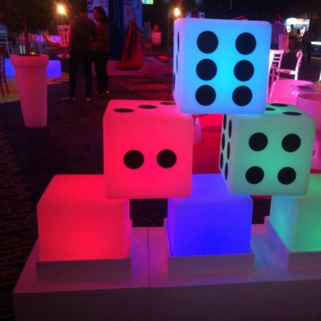 eventLED | Würfel | 40x40cm | LED IR