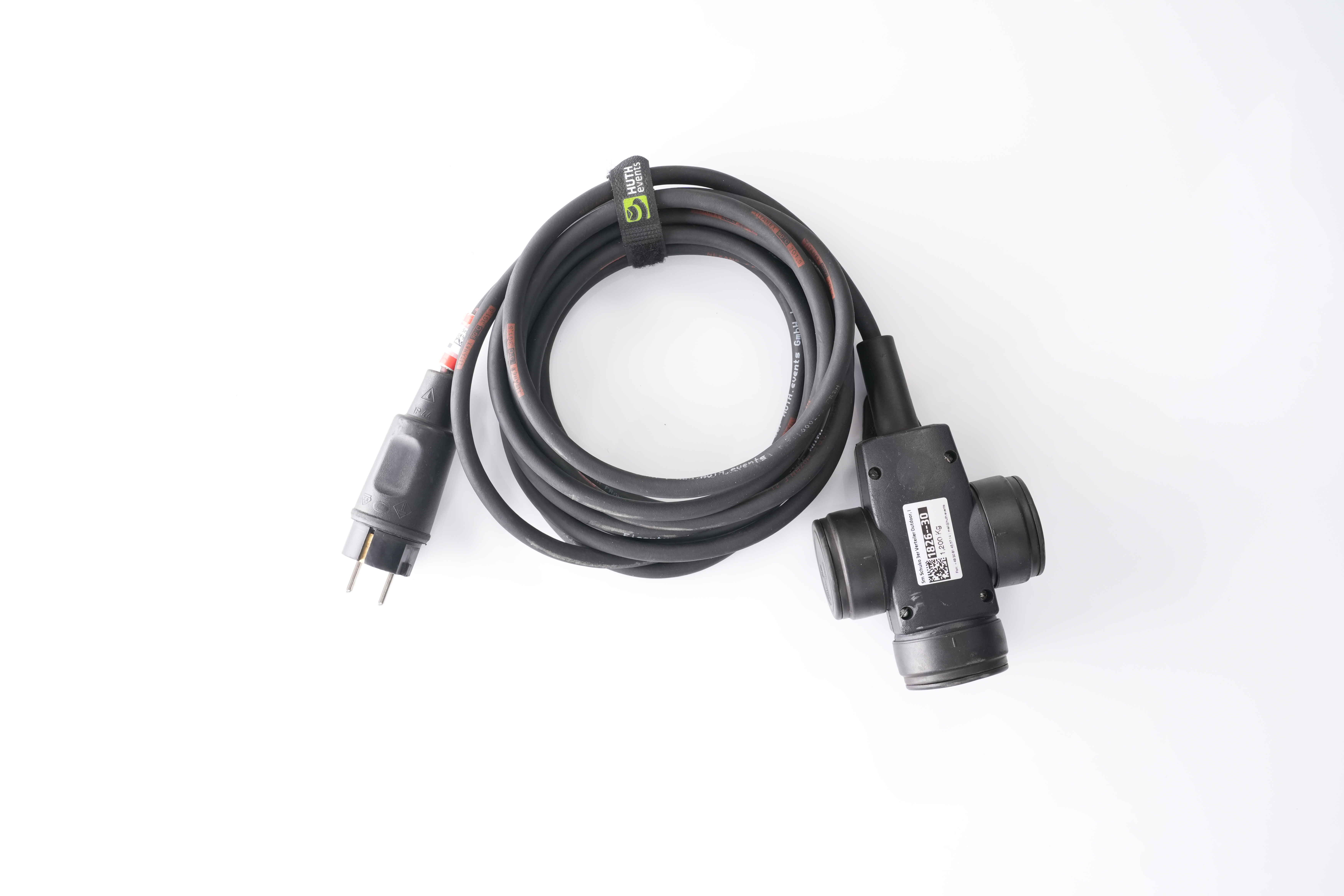 Schuko | 3er Verteiler Outdoor IP44 | 5m