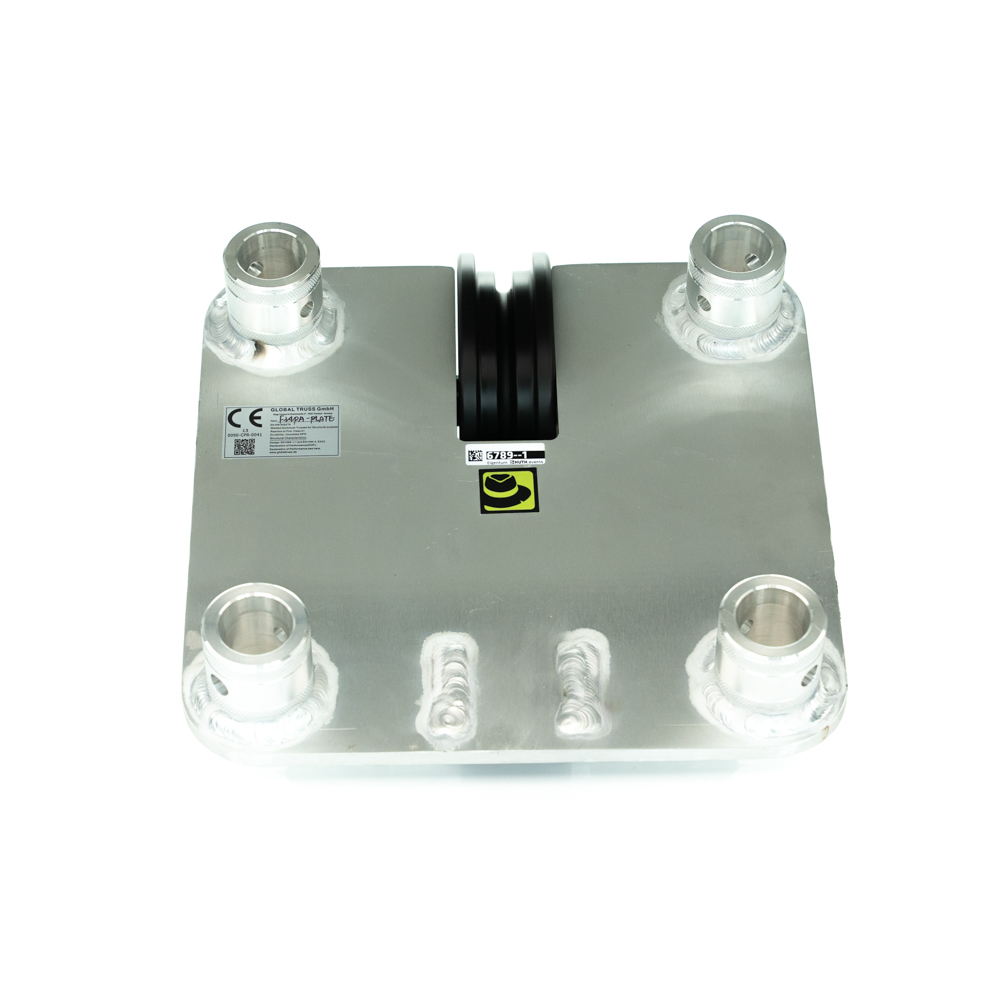 Global Truss | F34 PA-Tower Umlenkplatte | silber