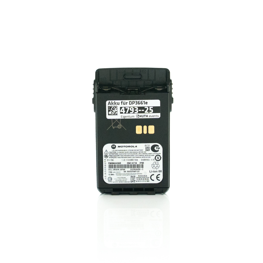 Motorola | DP3661e | Akku