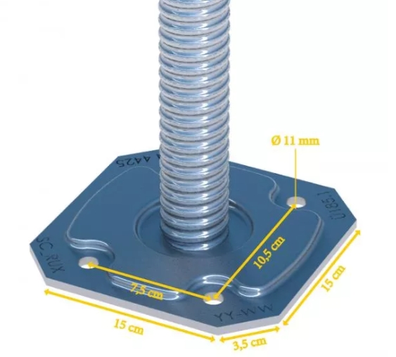 nivtec | Gerüstspindel | 60cm
