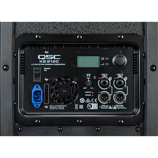 QSC | KS212C | Subwoofer aktiv | 2x12" 3600W