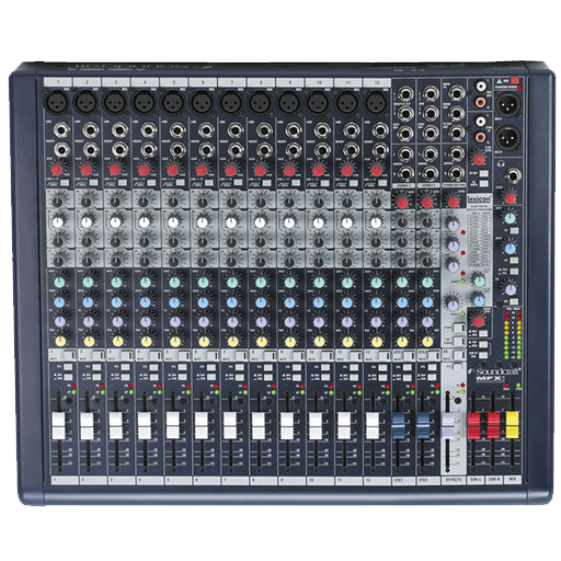Soundcraft | MFXi12 | 12-Kanal-Mischpult 12/2/2